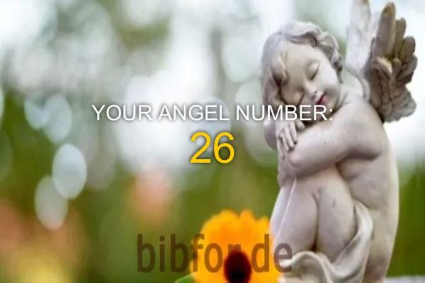 Anioł numer 26 – znaczenie i symbolika