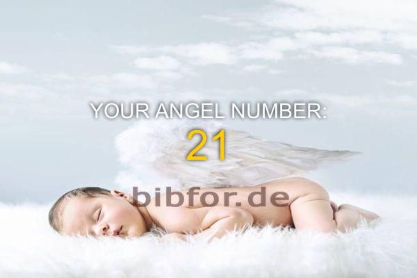 Angel številka 21 – pomen in simbolika