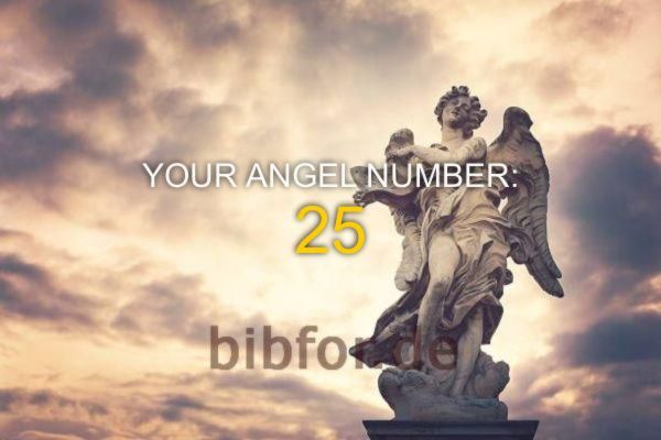 Angelas numeris 25 – prasmė ir simbolika