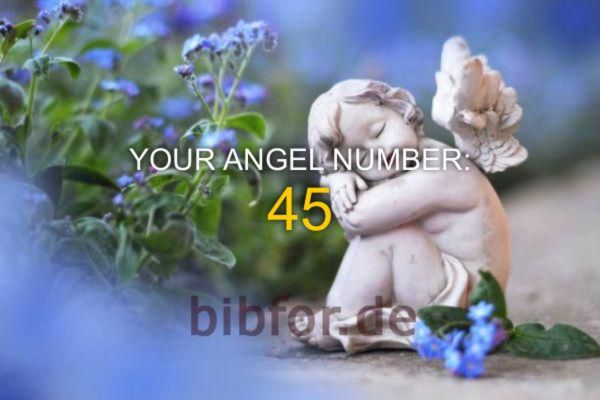 מלאך מספר 45 - משמעות וסמליות