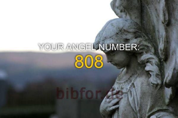 Анђеоски број 808 - Значење и симболика