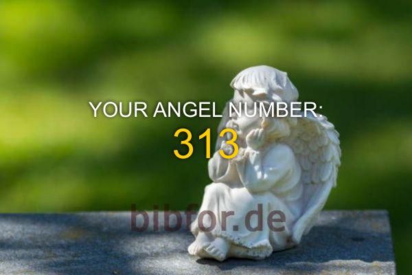 Anioł numer 313 – znaczenie i symbolika