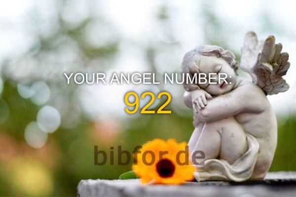 Ангел номер 922 – значення та символіка