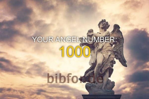 Eņģeļa numurs 1000 - nozīme un simbolika
