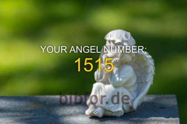 מלאך מספר 1515 - משמעות וסמליות